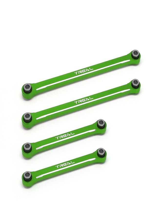 TREAL Aluminum 7075 Upper Links Set (4pcs) Upper Chassis 4-Links Upgrades Compatible with 1/18 Scale TRX4M (Green) - Image 1